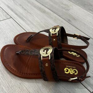 GBG Los Angeles Tan Sandal